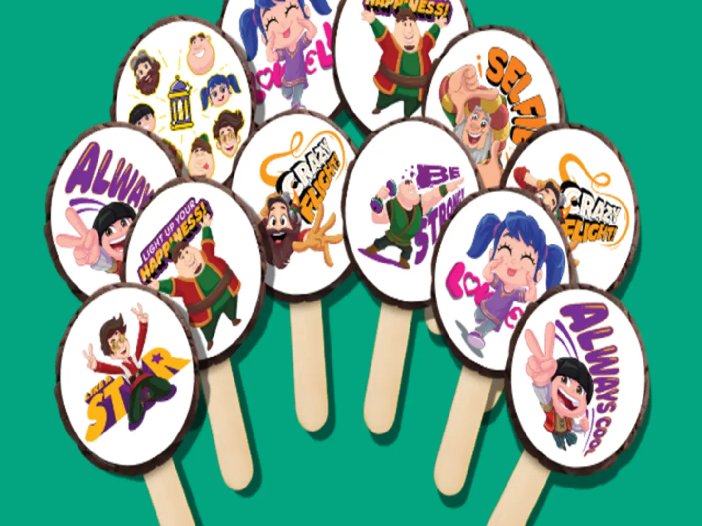 Fananees Lollipop Bundle (12 Pcs)