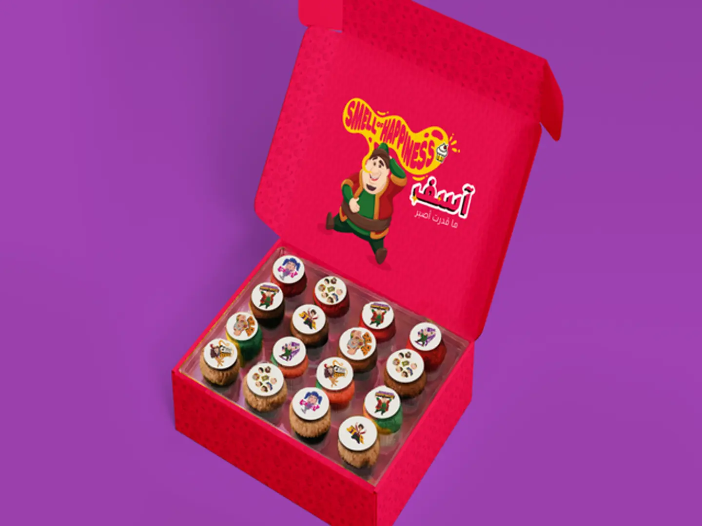Fananees Signature Cupcakes Box (16 Pcs)