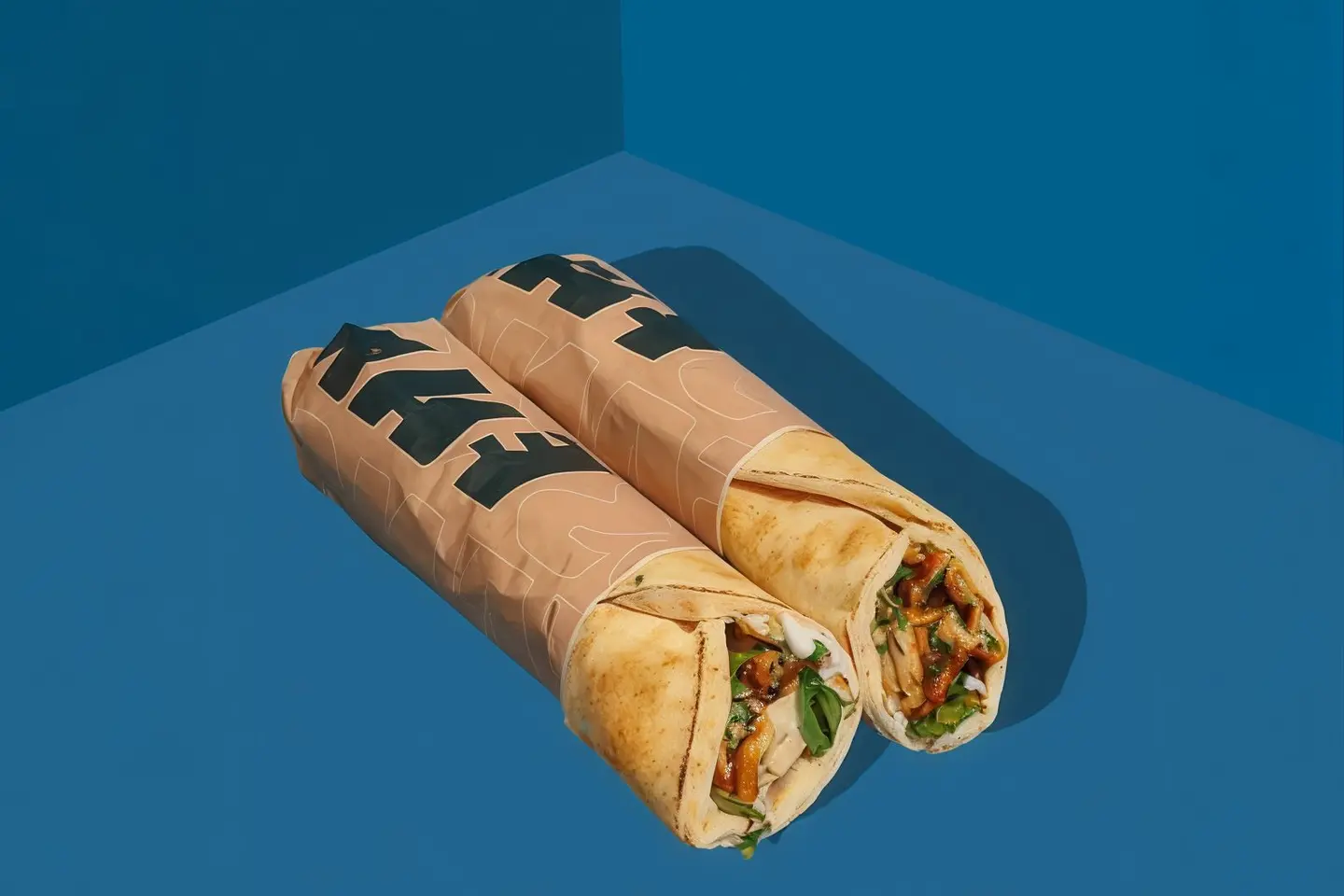 عرض اثنين ساندوتش شاورما شامي