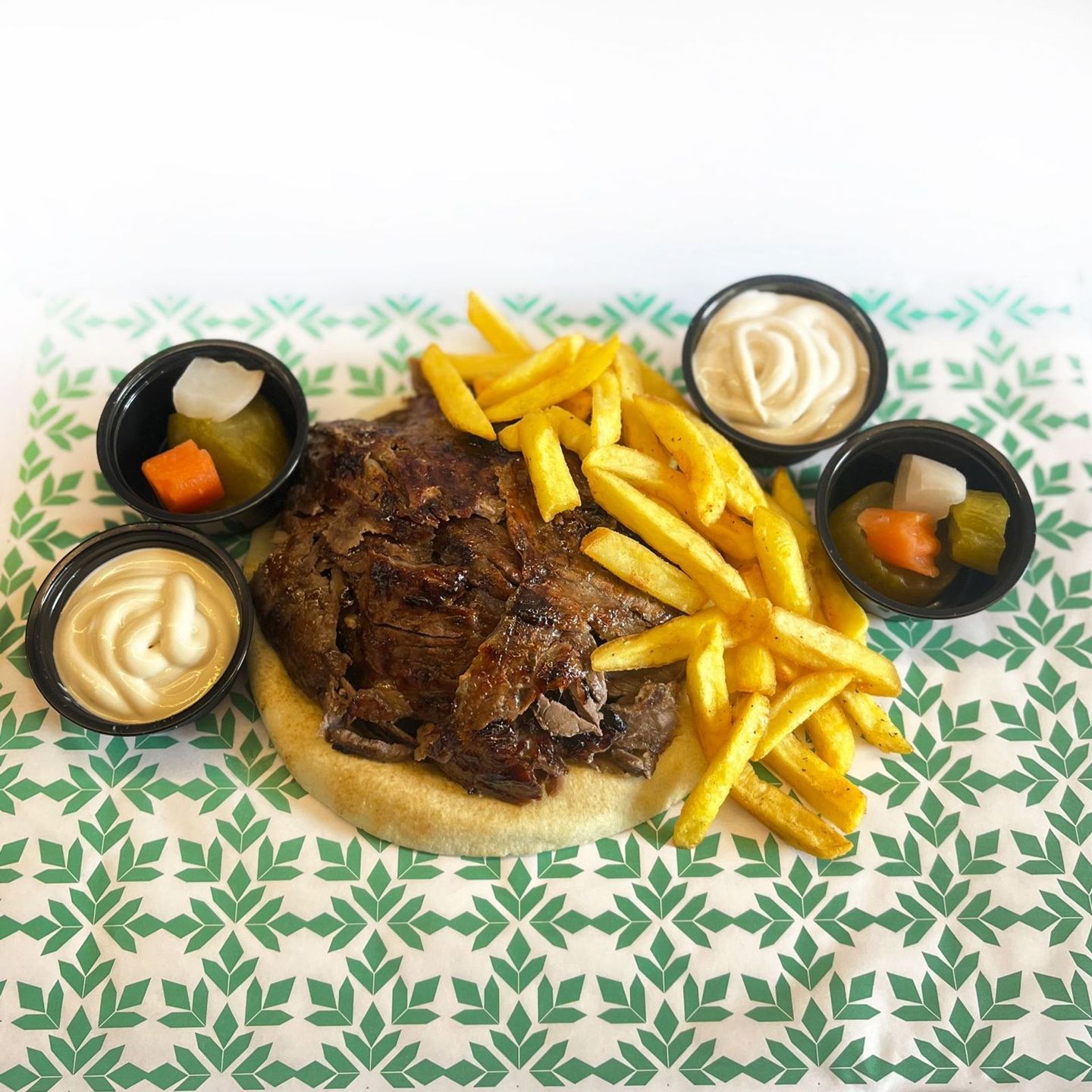 Beef Shawarma Platter Small