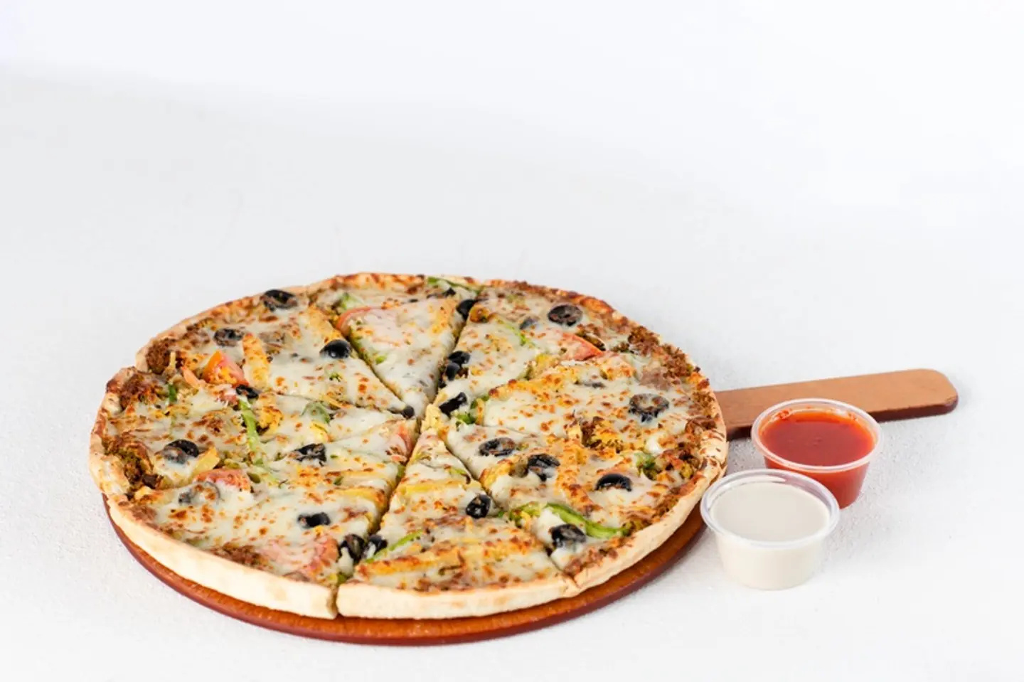 Falafel Pizza Large