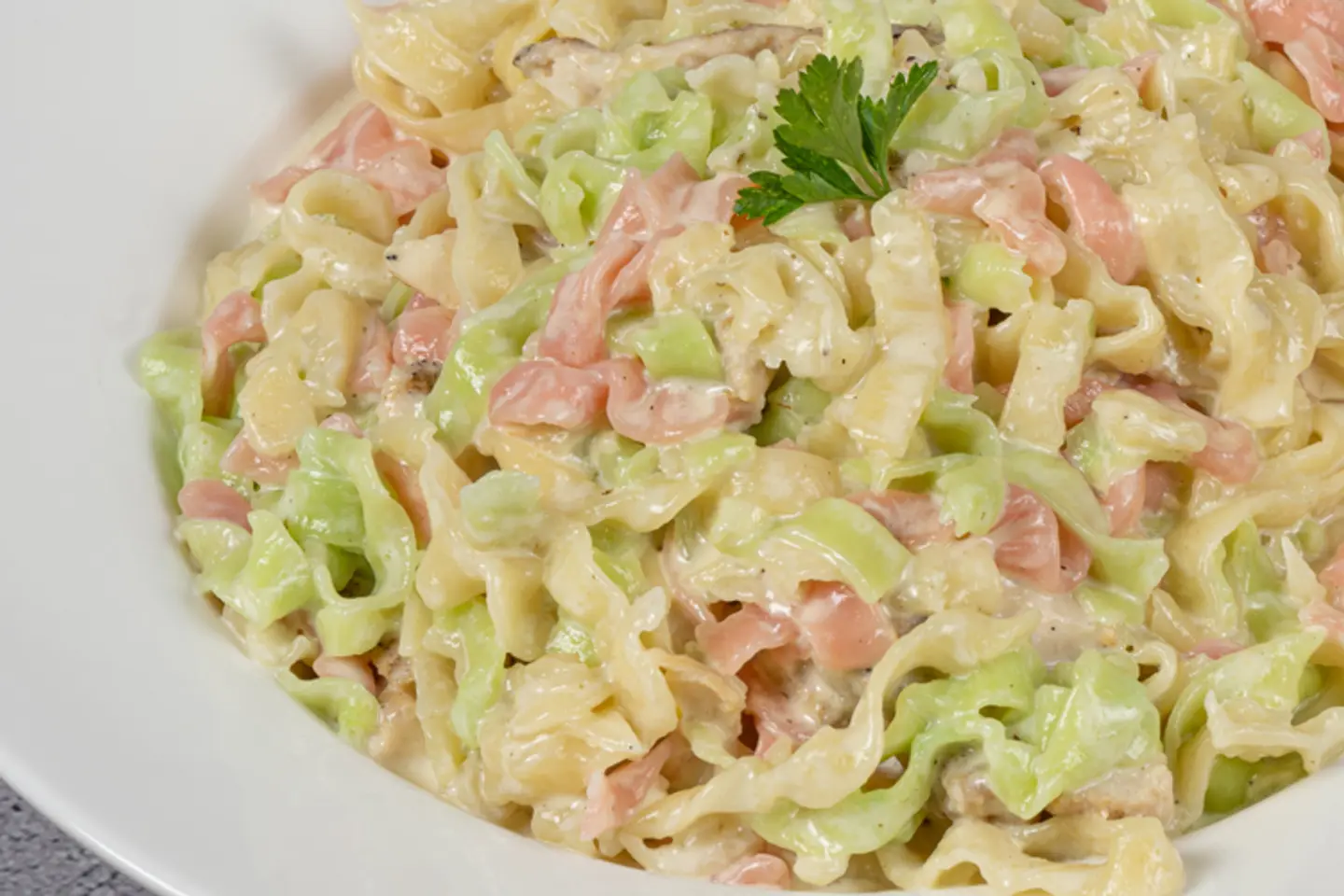 Fettuccine Tricolore