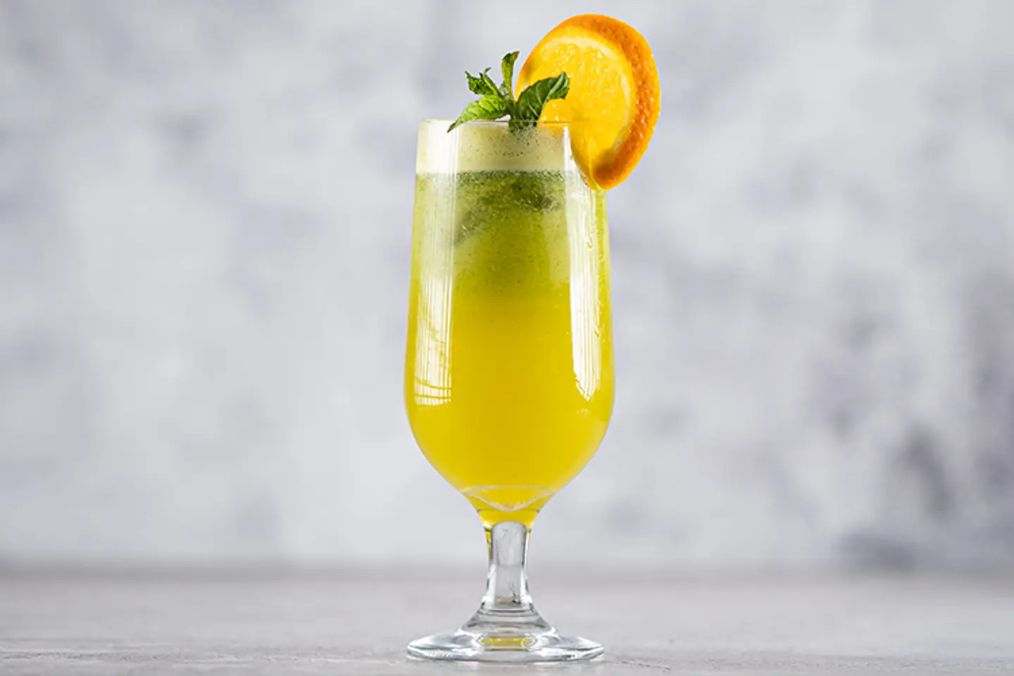Orange Juice With Mint