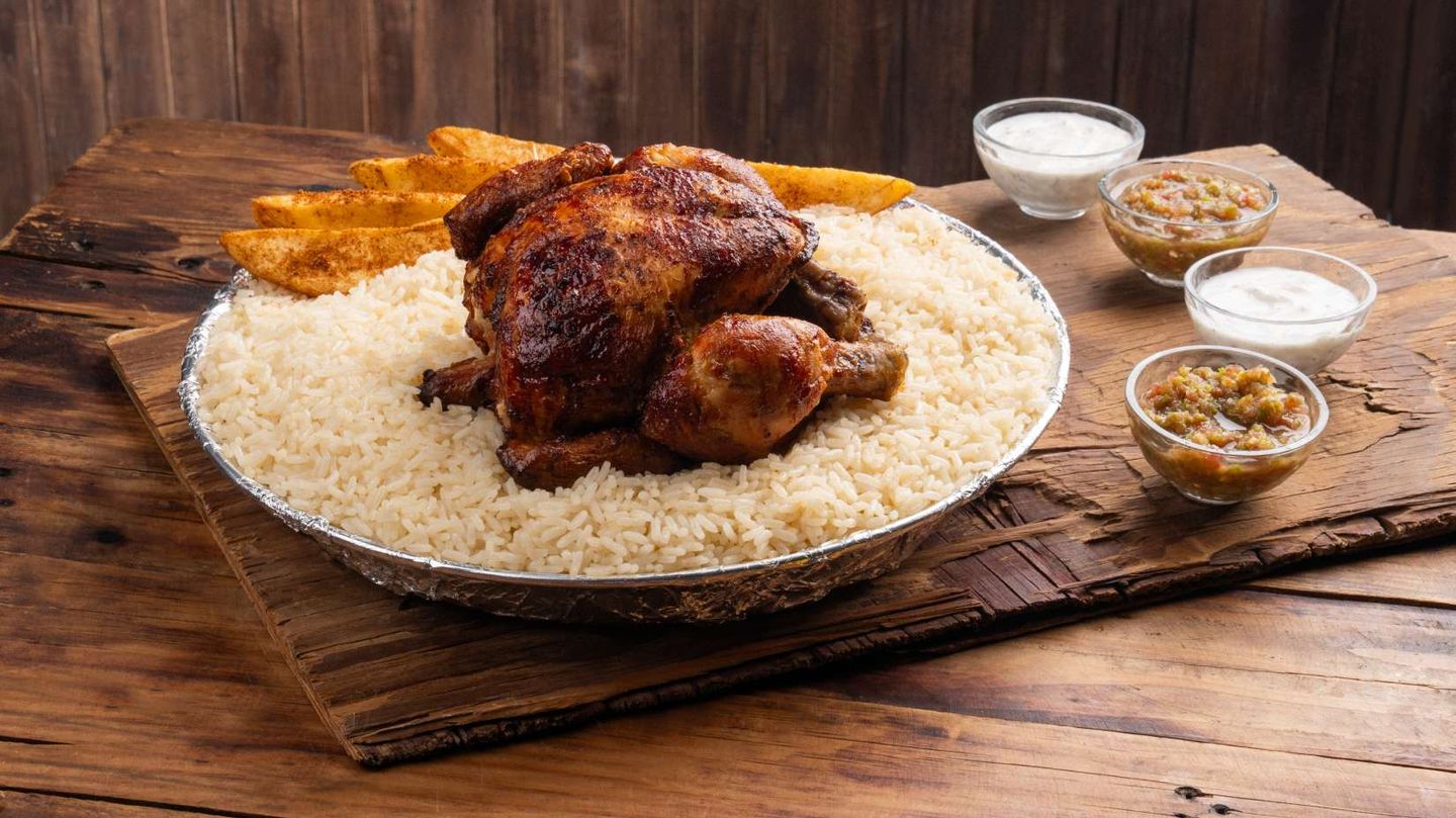 Farro5 Meal With White American Rice