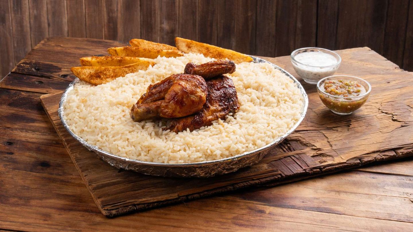 Half Farro5 With American White Rice