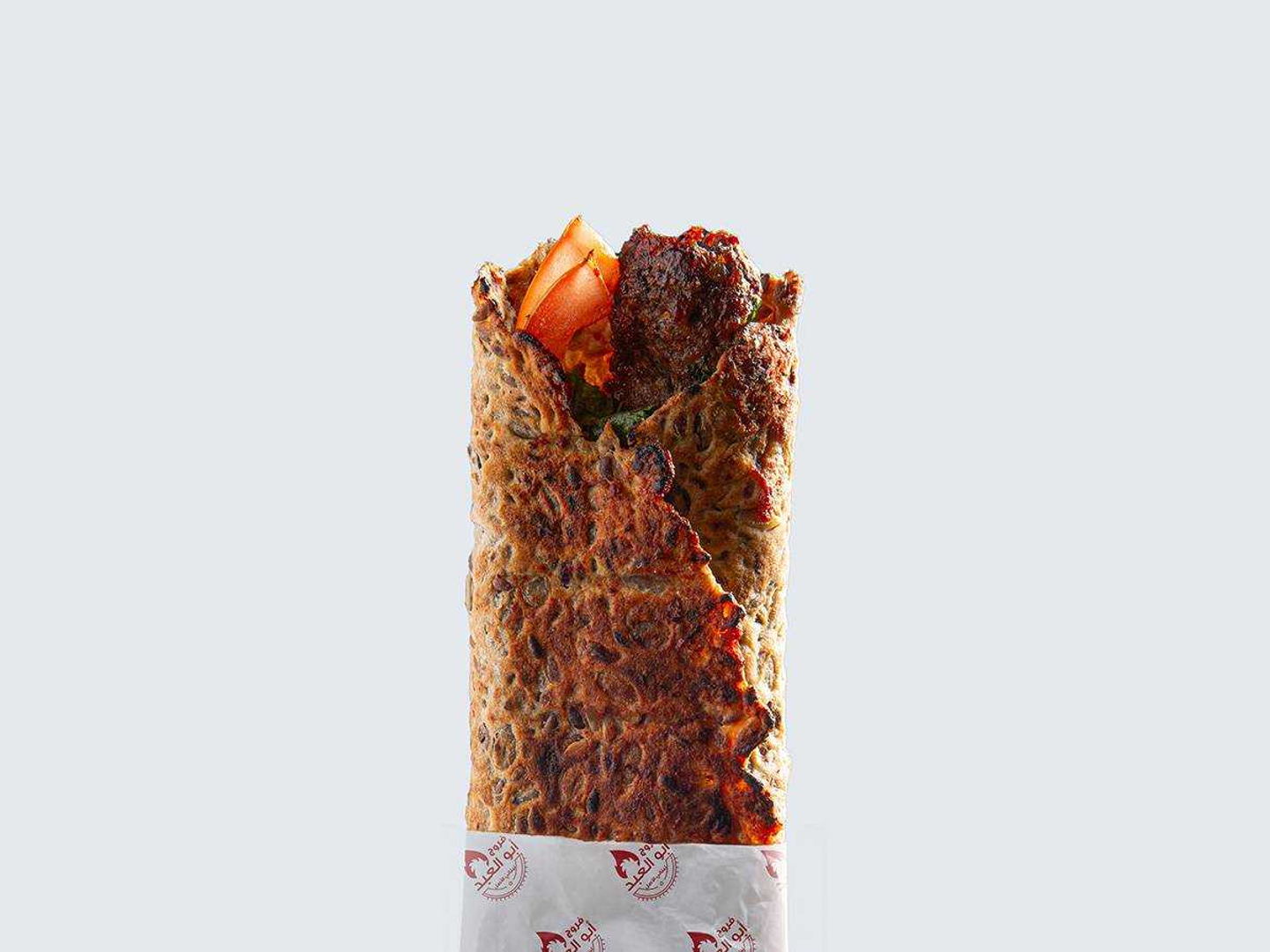 Kebab Lahem Protein Bread Sandwich