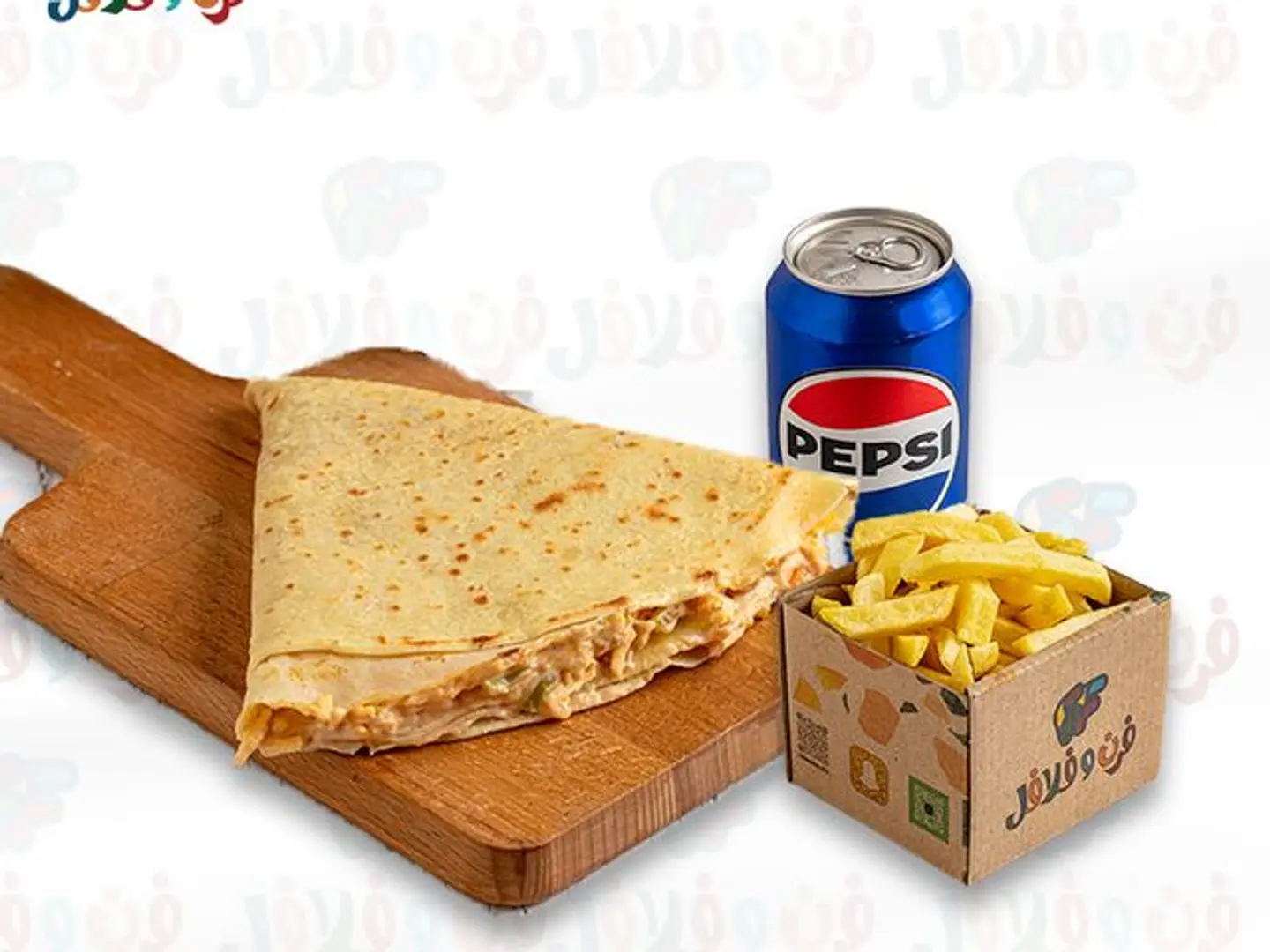 وجبة كريب مشكل جبن