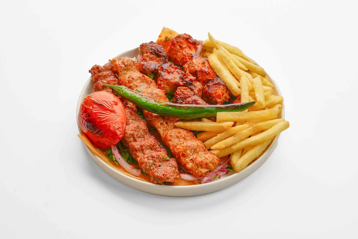 صحن مشاوي مشكل كيلو