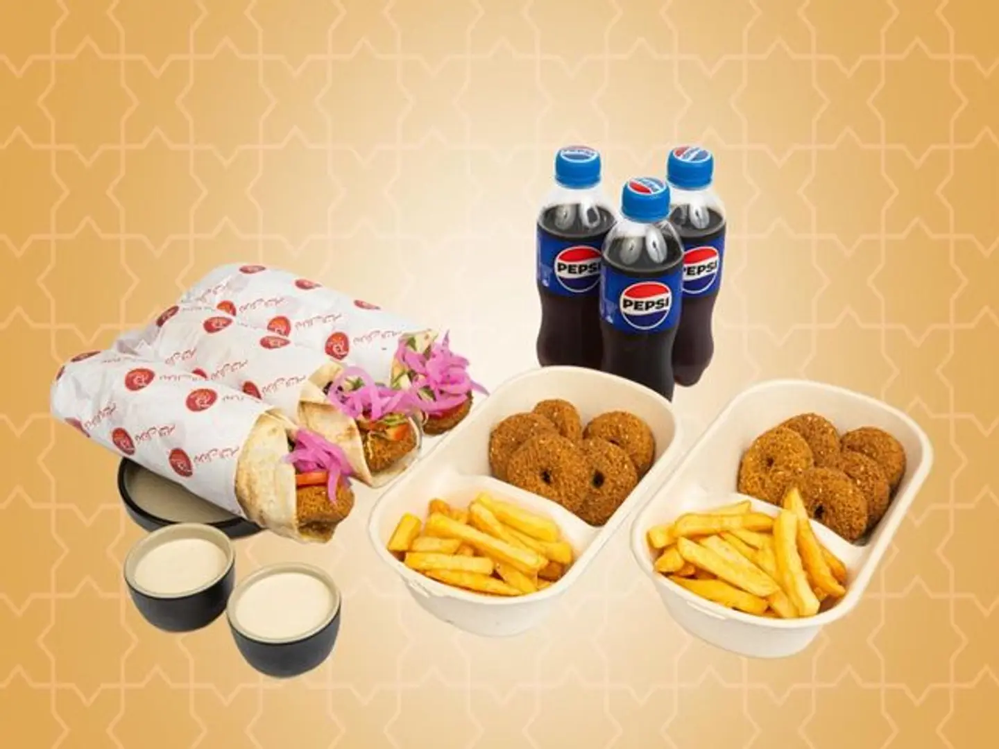 فلافل راب ثلاثي