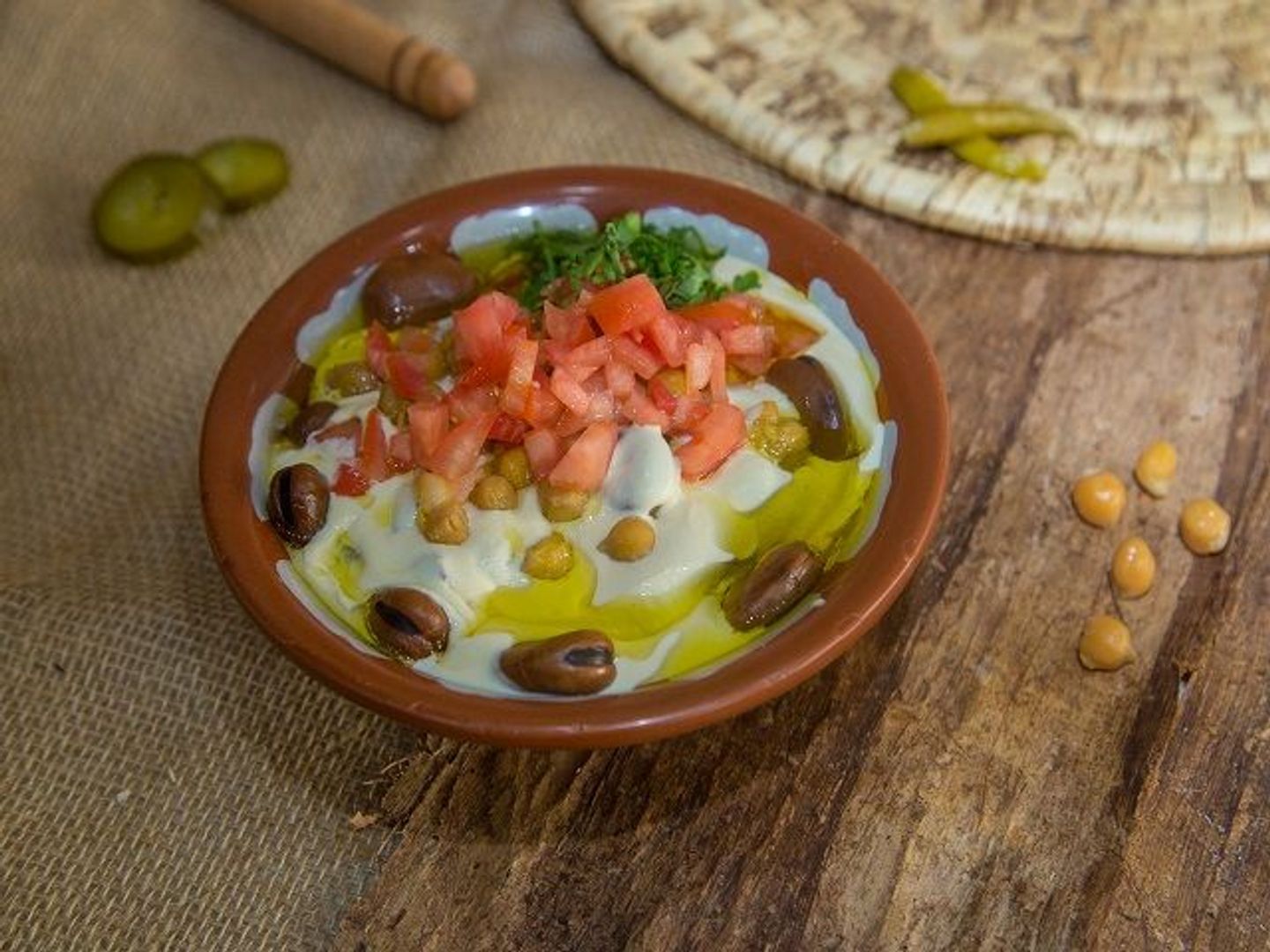 Shami Foul With Tahini