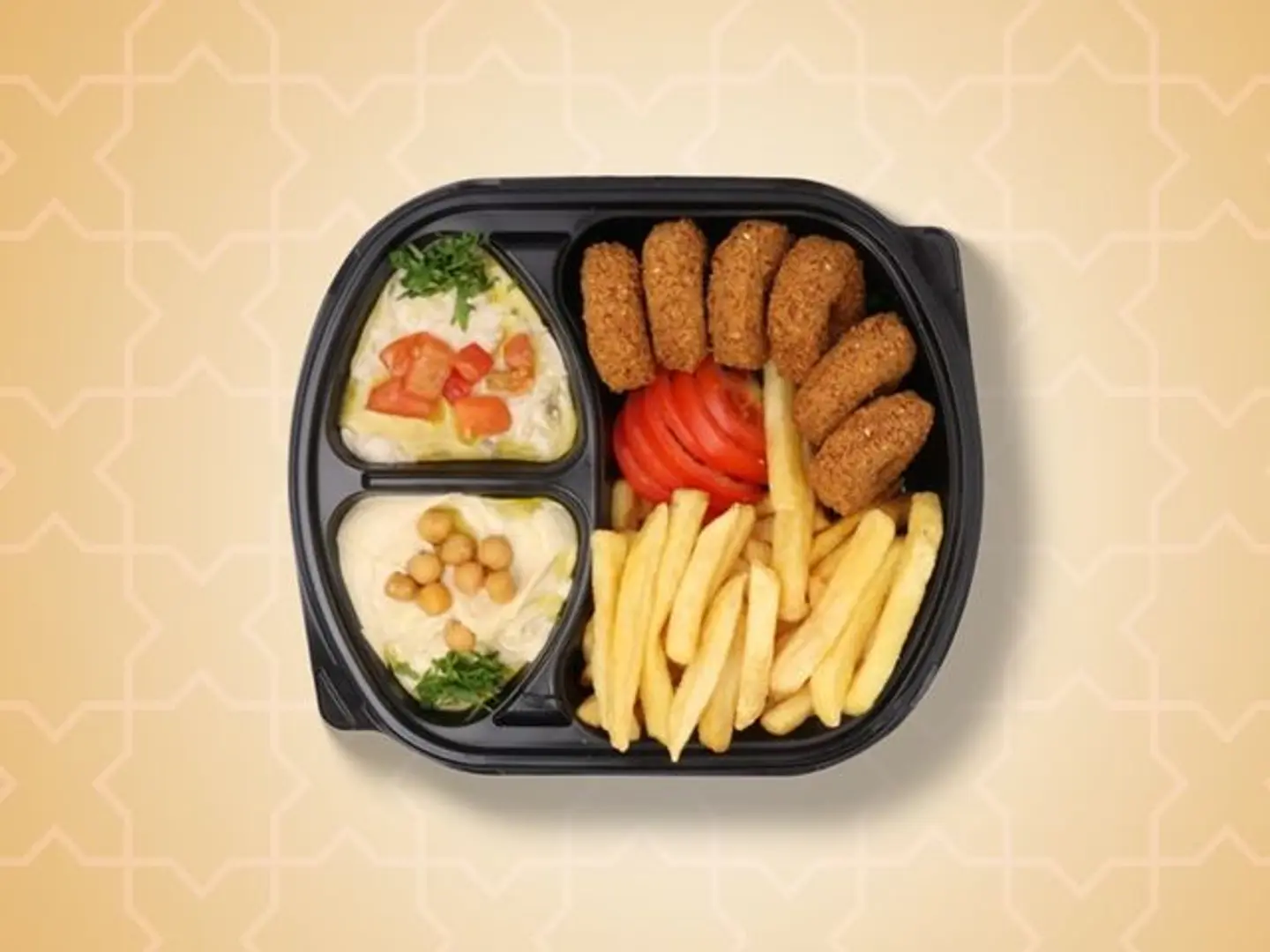 صحن مشكل شخص