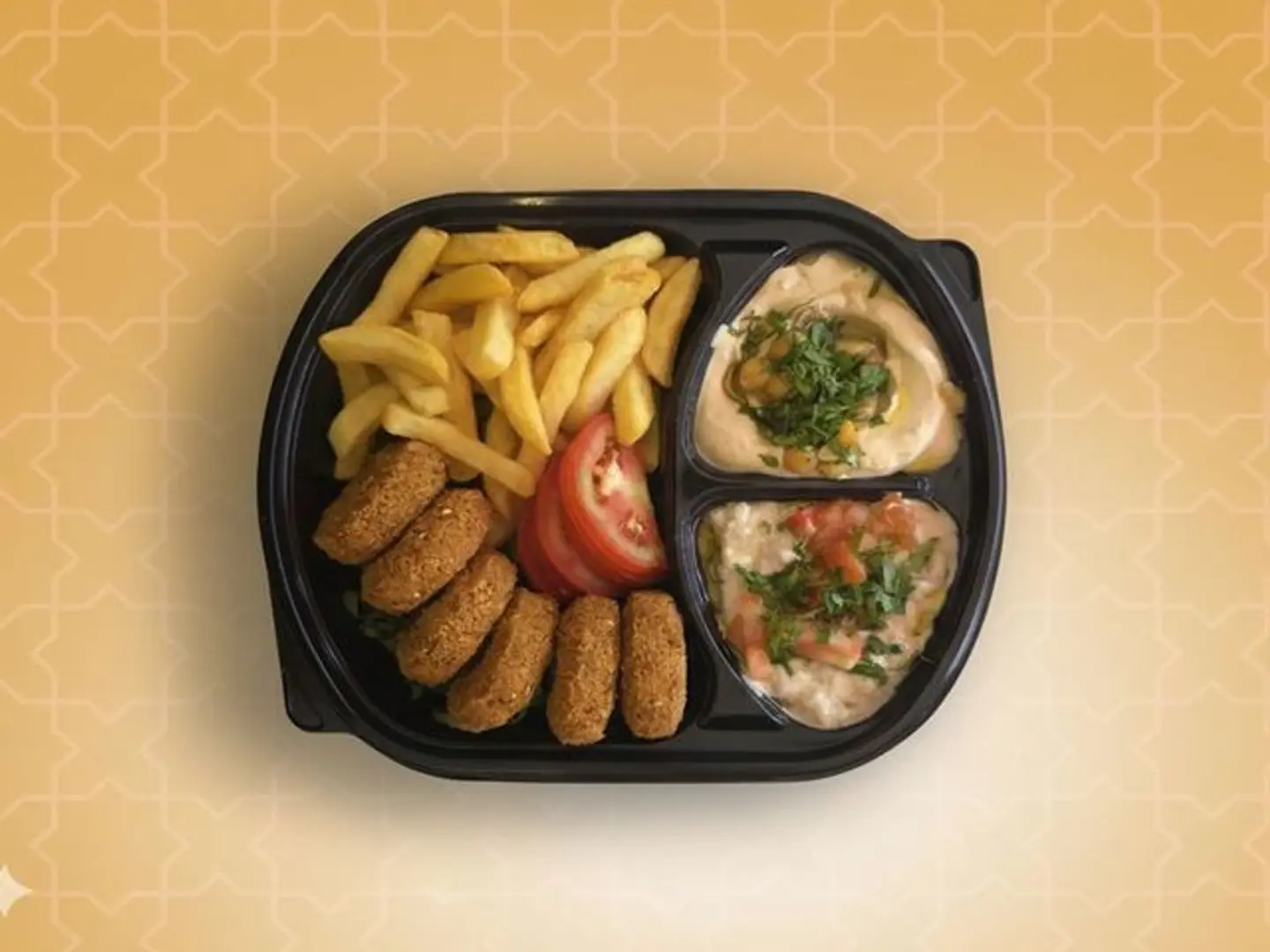 صحن مشكل شخص