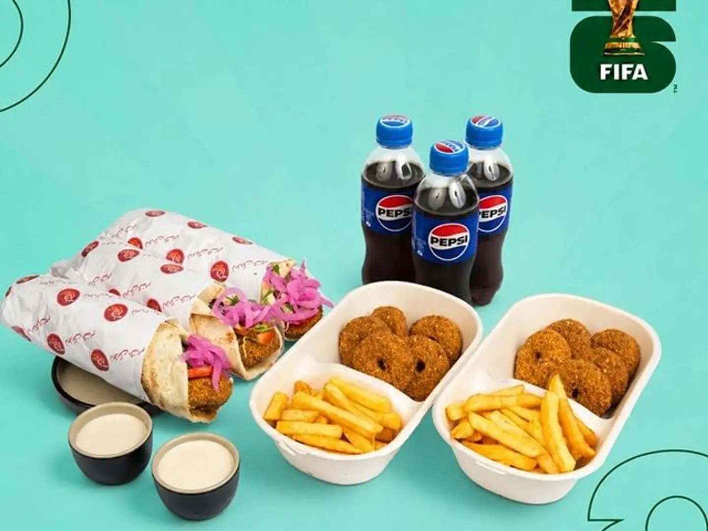 فلافل راب ثلاثي