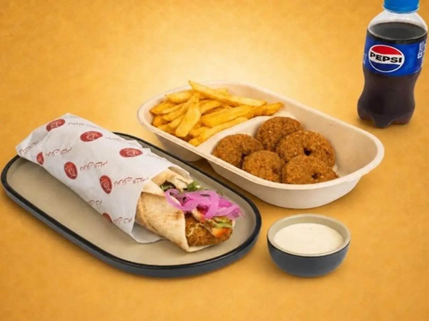 Falafel Wrap Meal