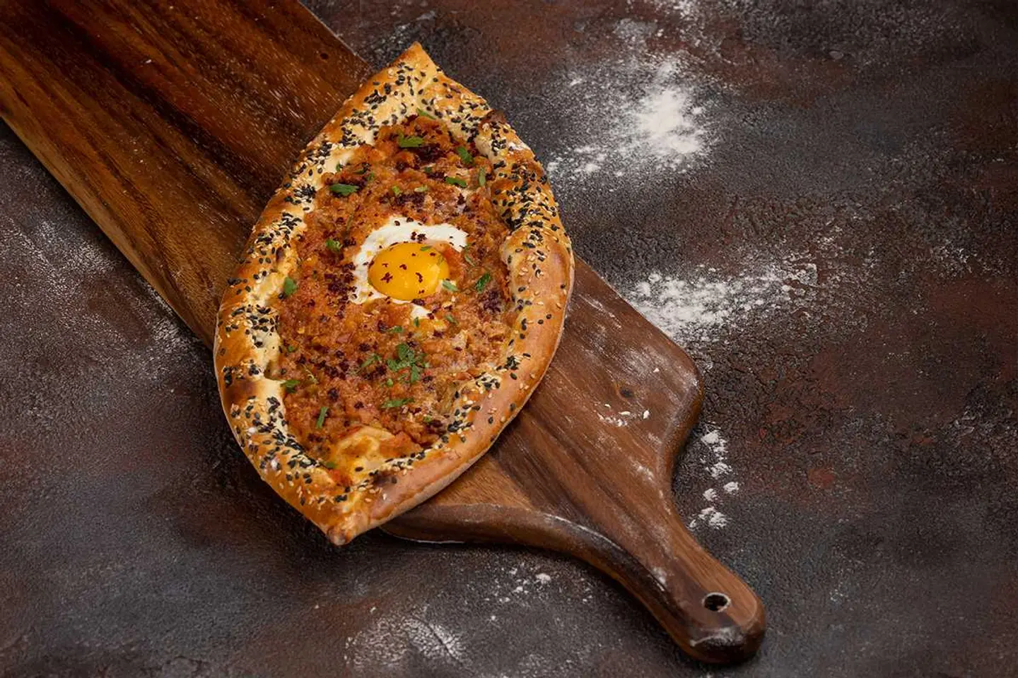 Egg Shakshuka Fatayer