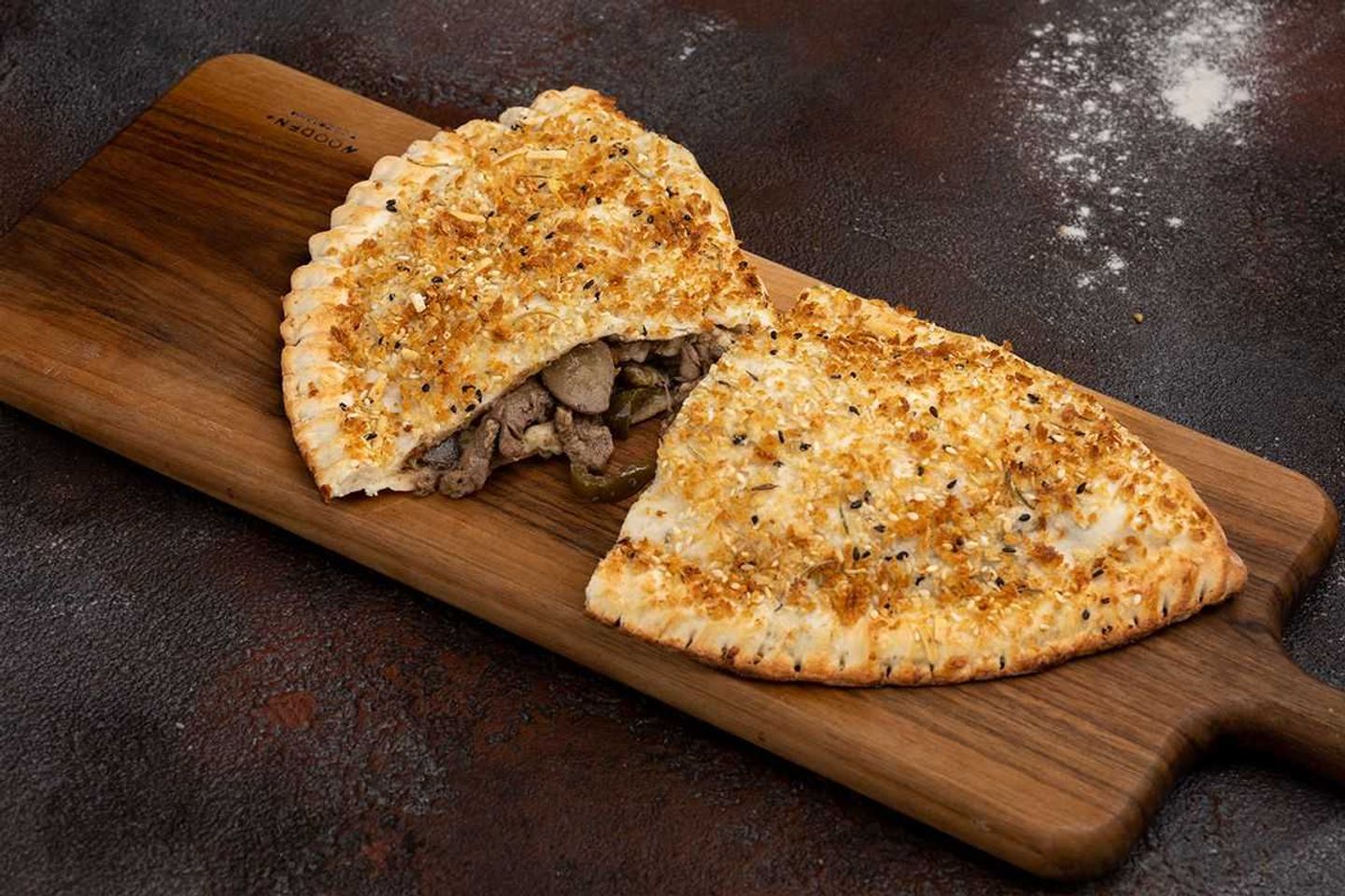 فطيرة بيف مشروم