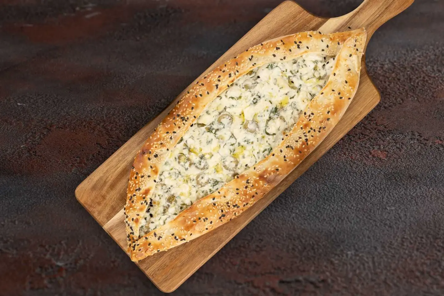 Feta And Nabulsi Cheese Fatayer