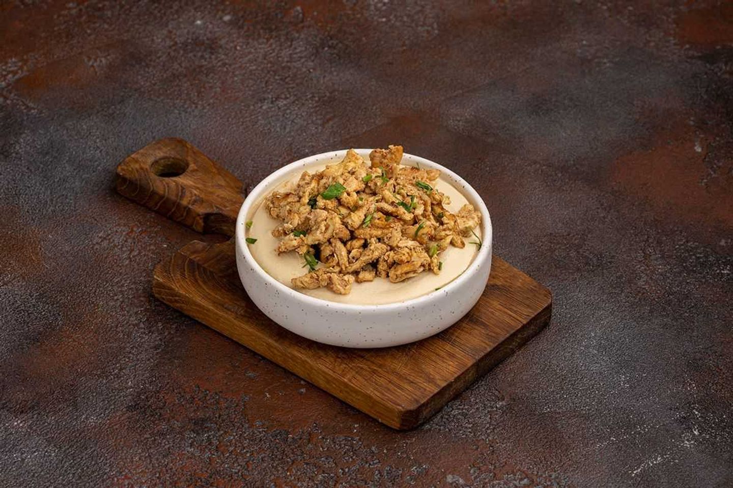 Hummus Chicken Shawarma