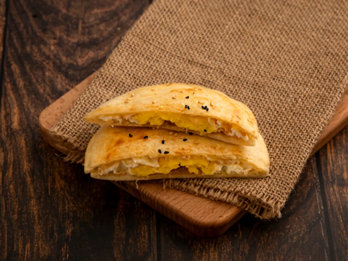 ميني فطيرة بيض مقلي