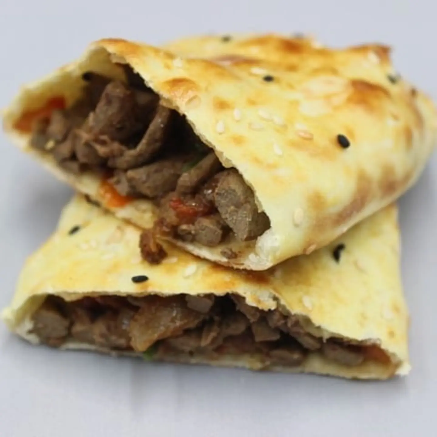 فطيرة الكبده الطازجه