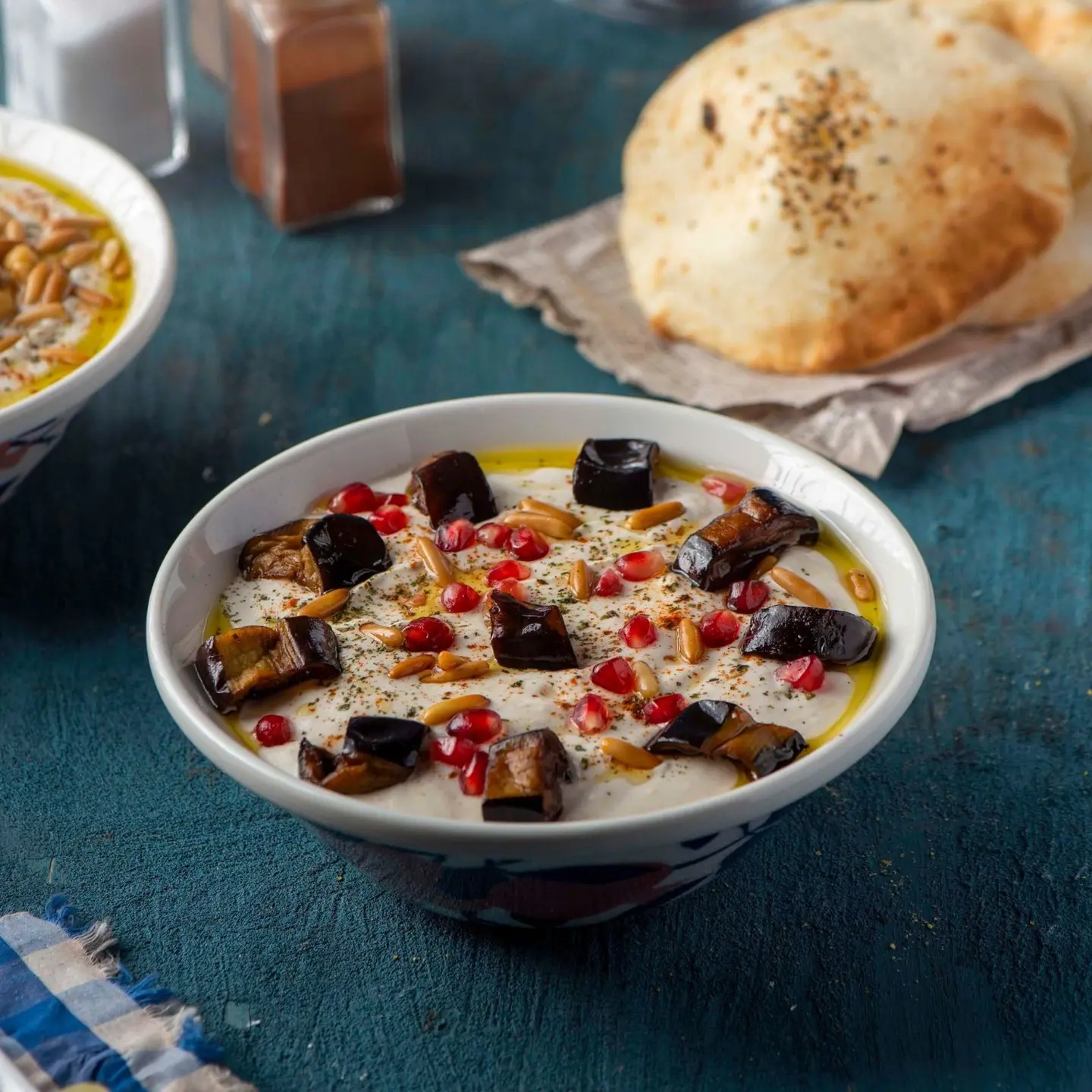 Eggplant Fatteh