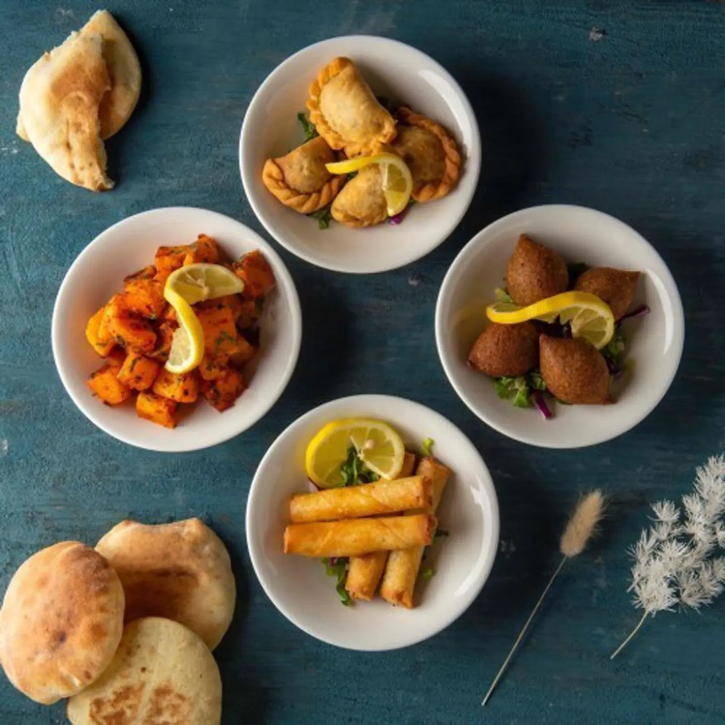 صينية مازة حارة