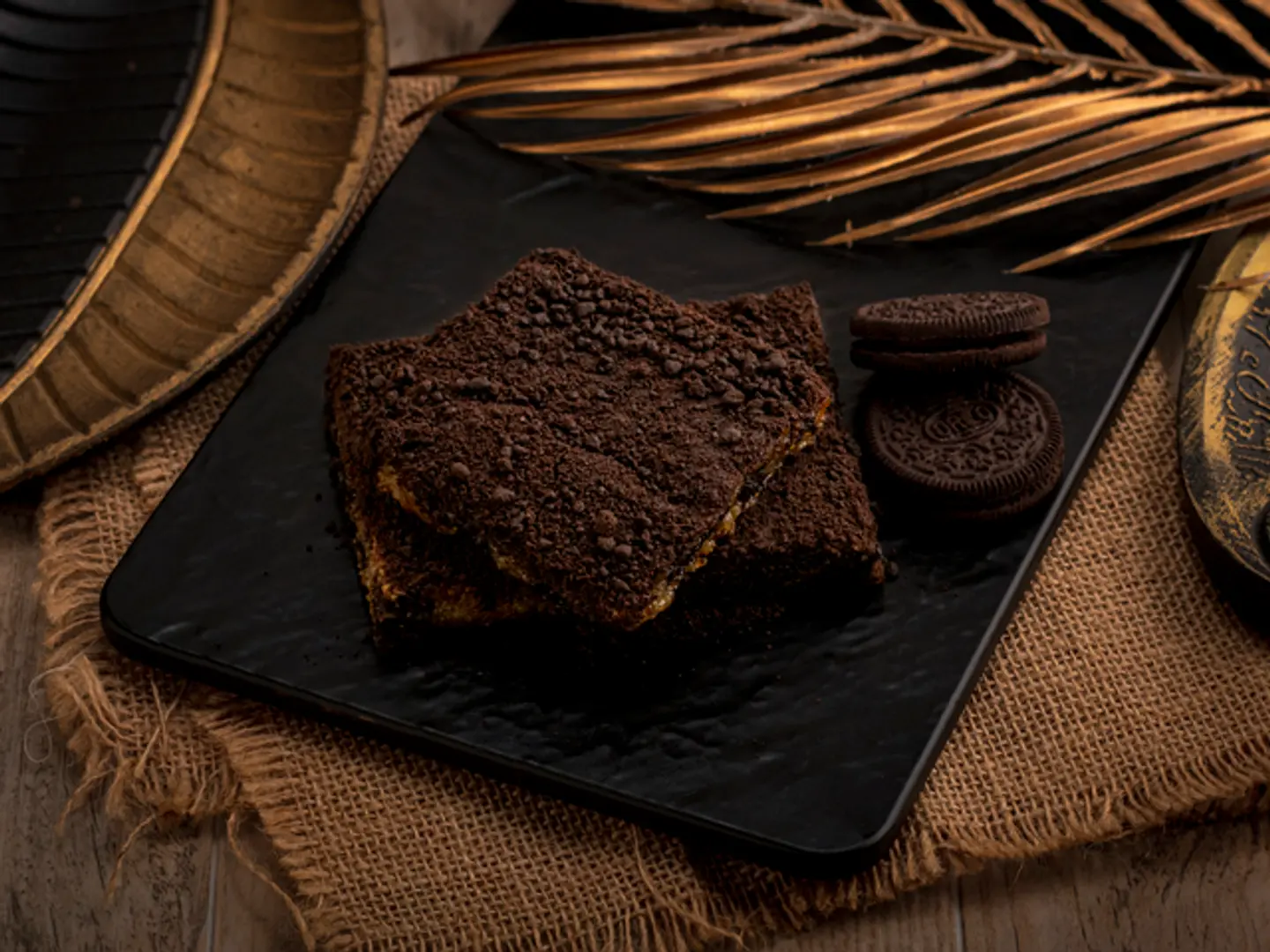 Oreo Basbousa