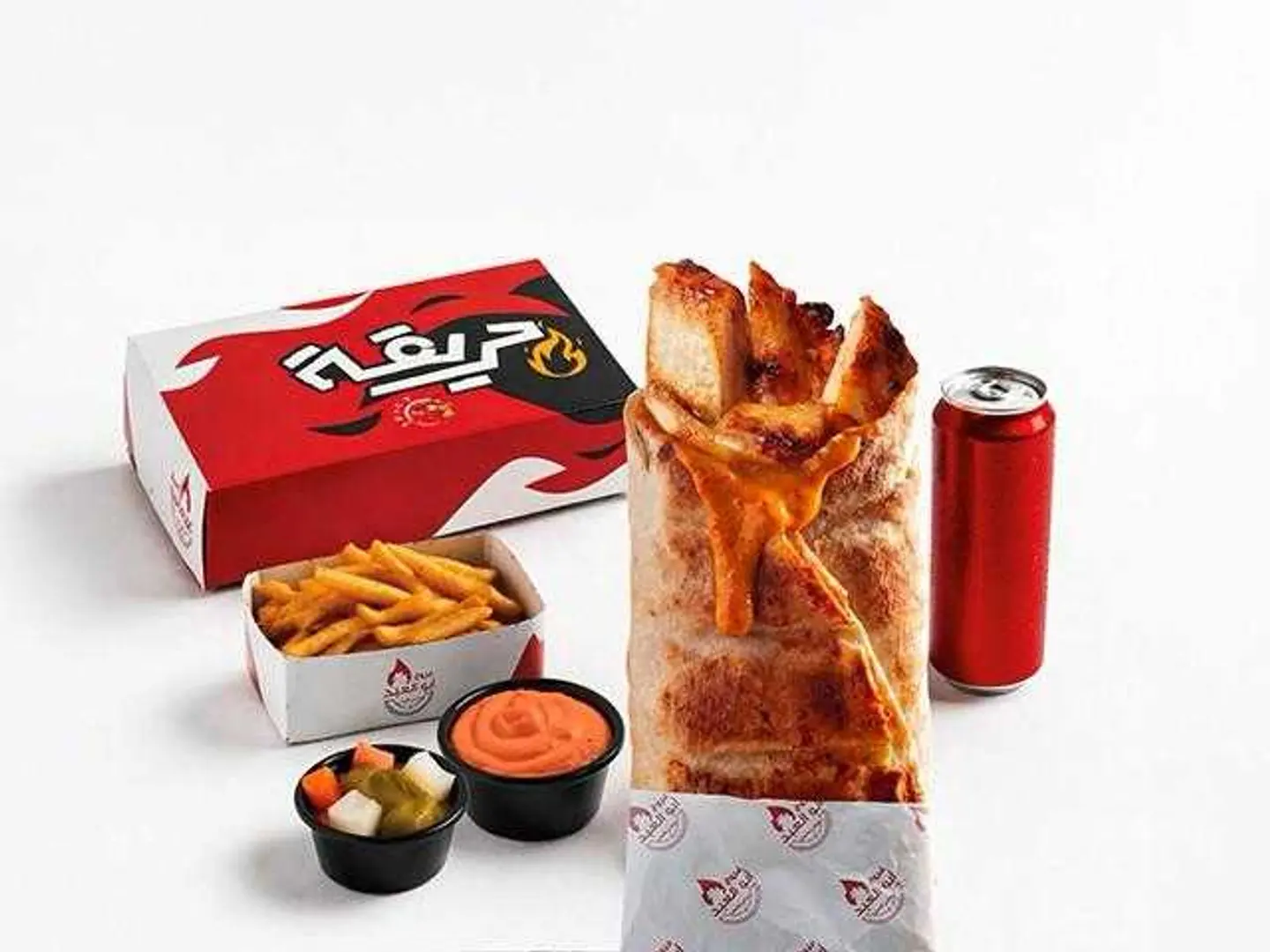 وجبه مسحب حريقه