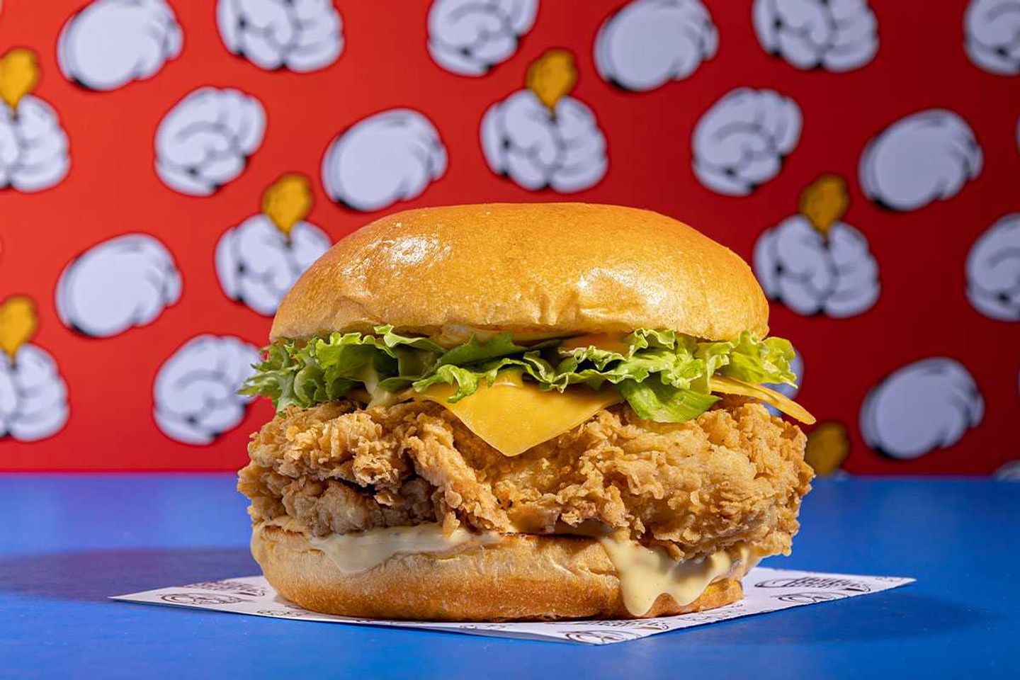 Honey Mustard Chicken Burger