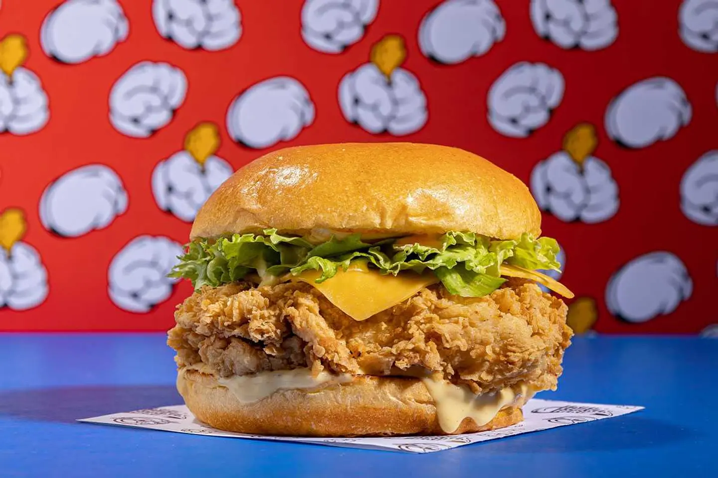 Honey Mustard Chicken Burger