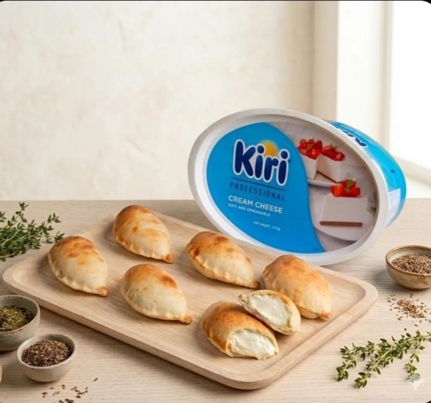 سمبوسك بجبنة الكيري