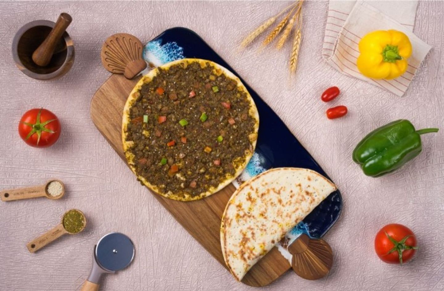 منقوشة زعتر الضيعة