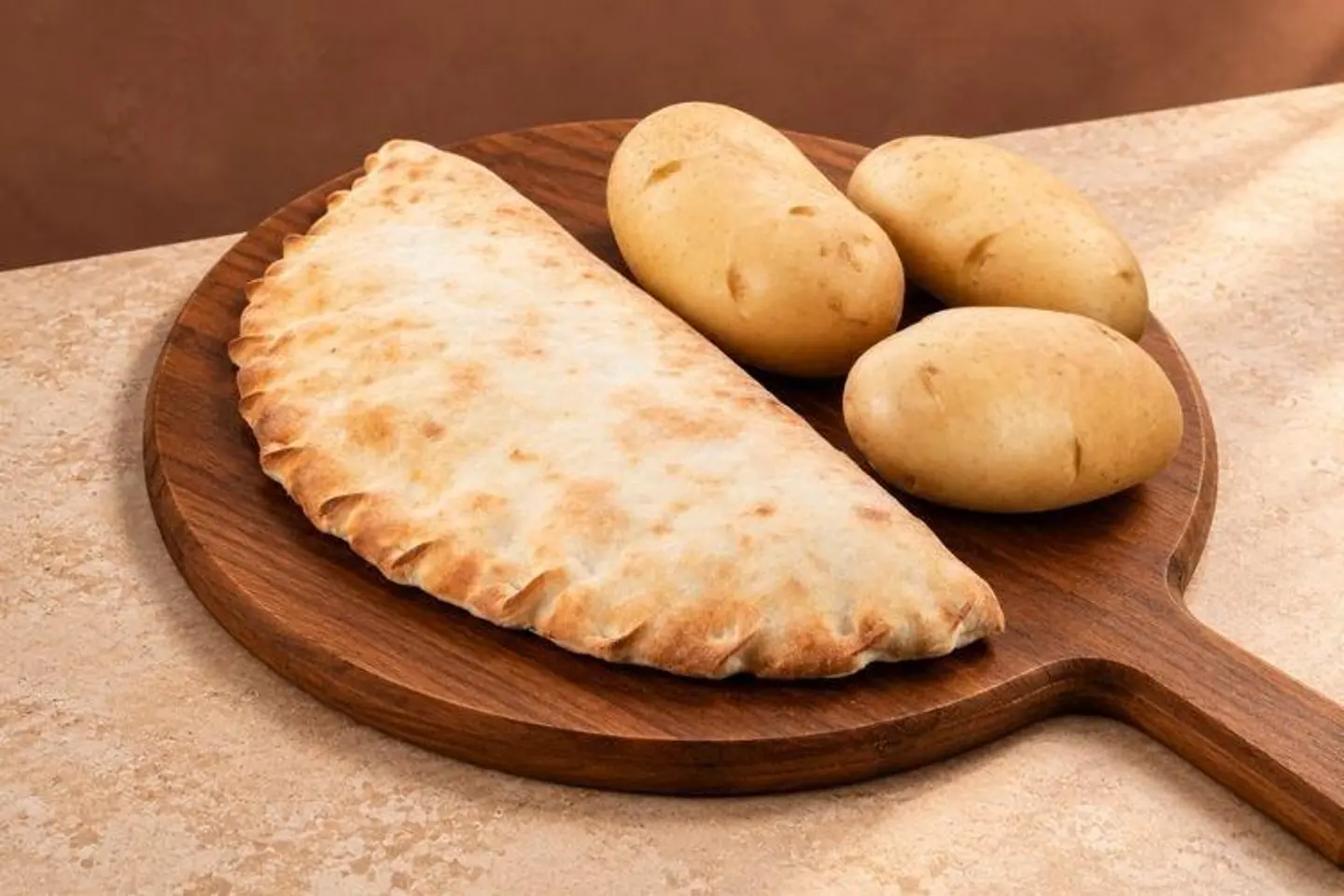 فطيرة بطاطا وجبنة