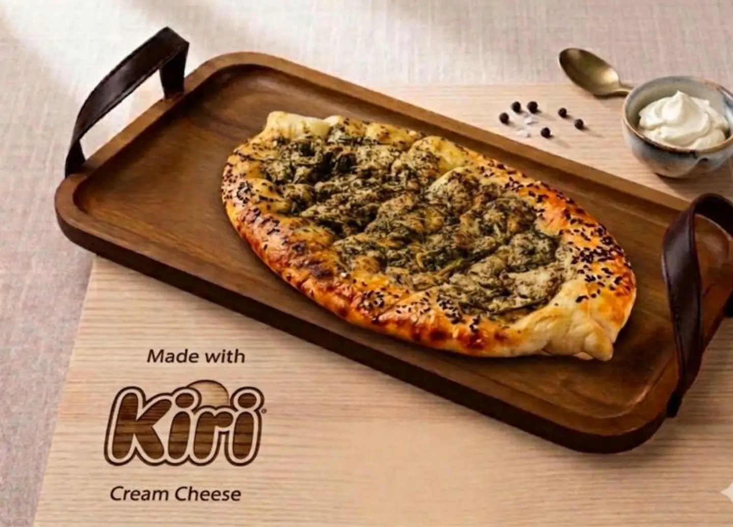 كيري بالبيض والسبانخ