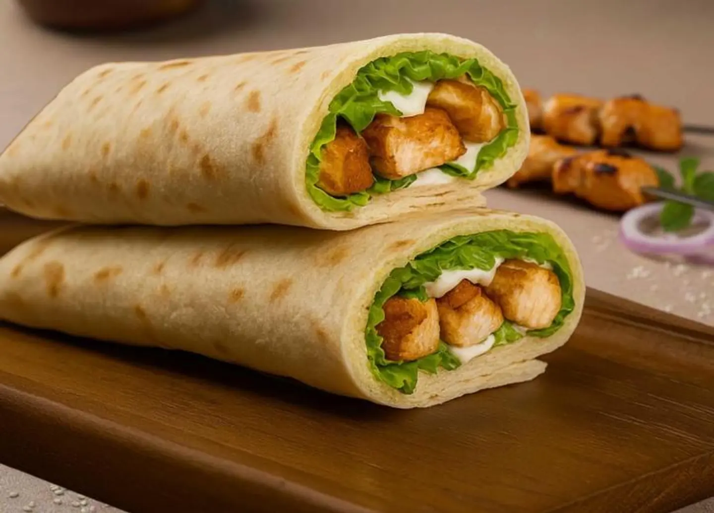 ساندوتش شيش طاووق