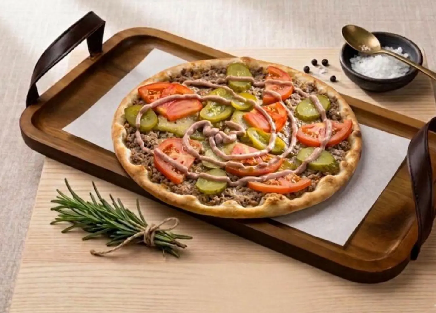 فطيرة كفتة بالجبنة