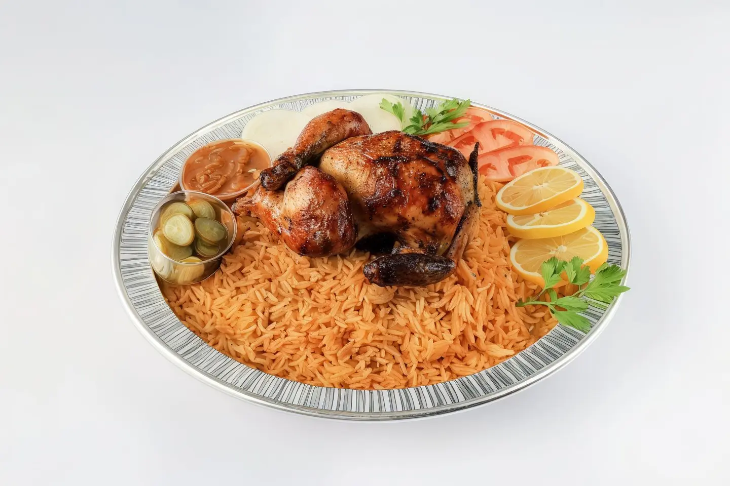 Whole Chicken With Rice