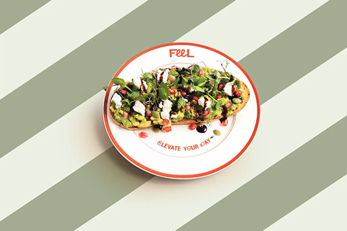 Avocado Feta Sourdough