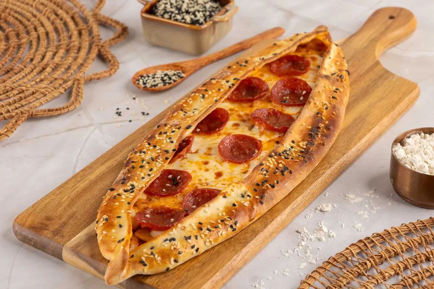 Pepperoni & Cheese Fatayer