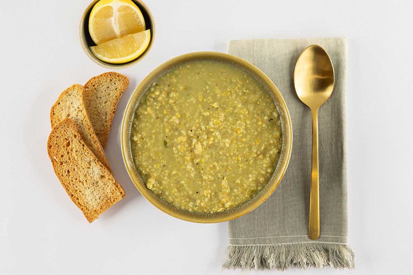 Freekeh & Chicken Soup