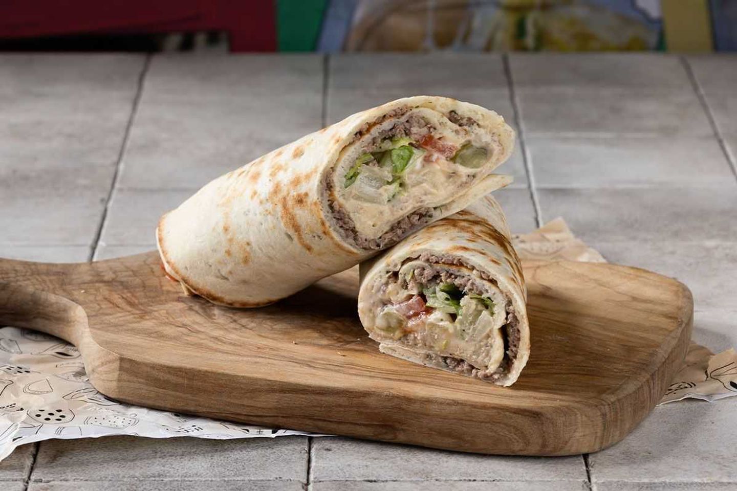 Kafta & Hummus Wrap