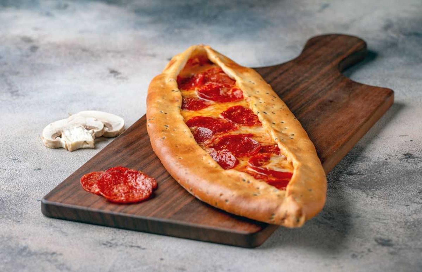 Pepperoni And Cheese Pie