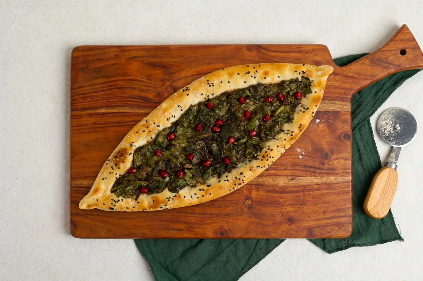 فطيرة السبانخ