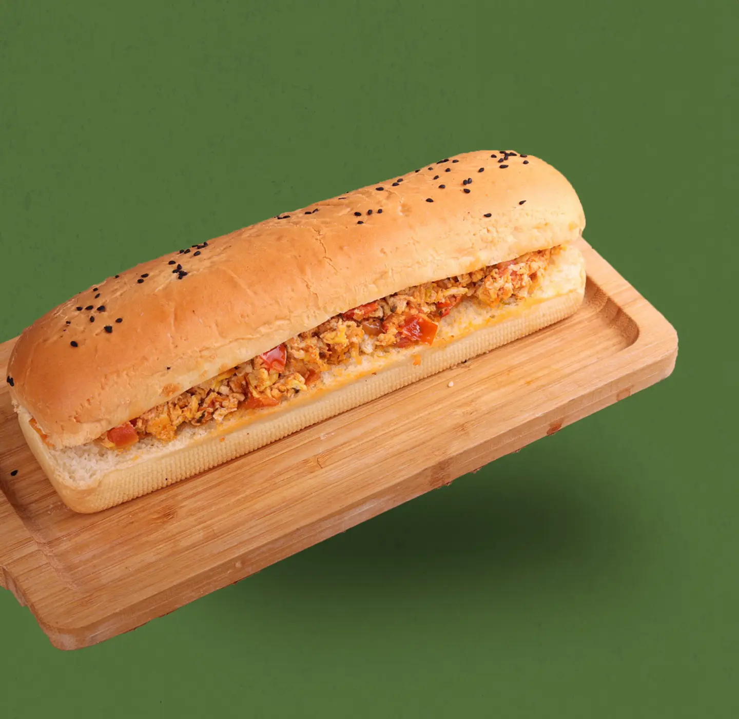 بيض شكشوكة ساندويتش