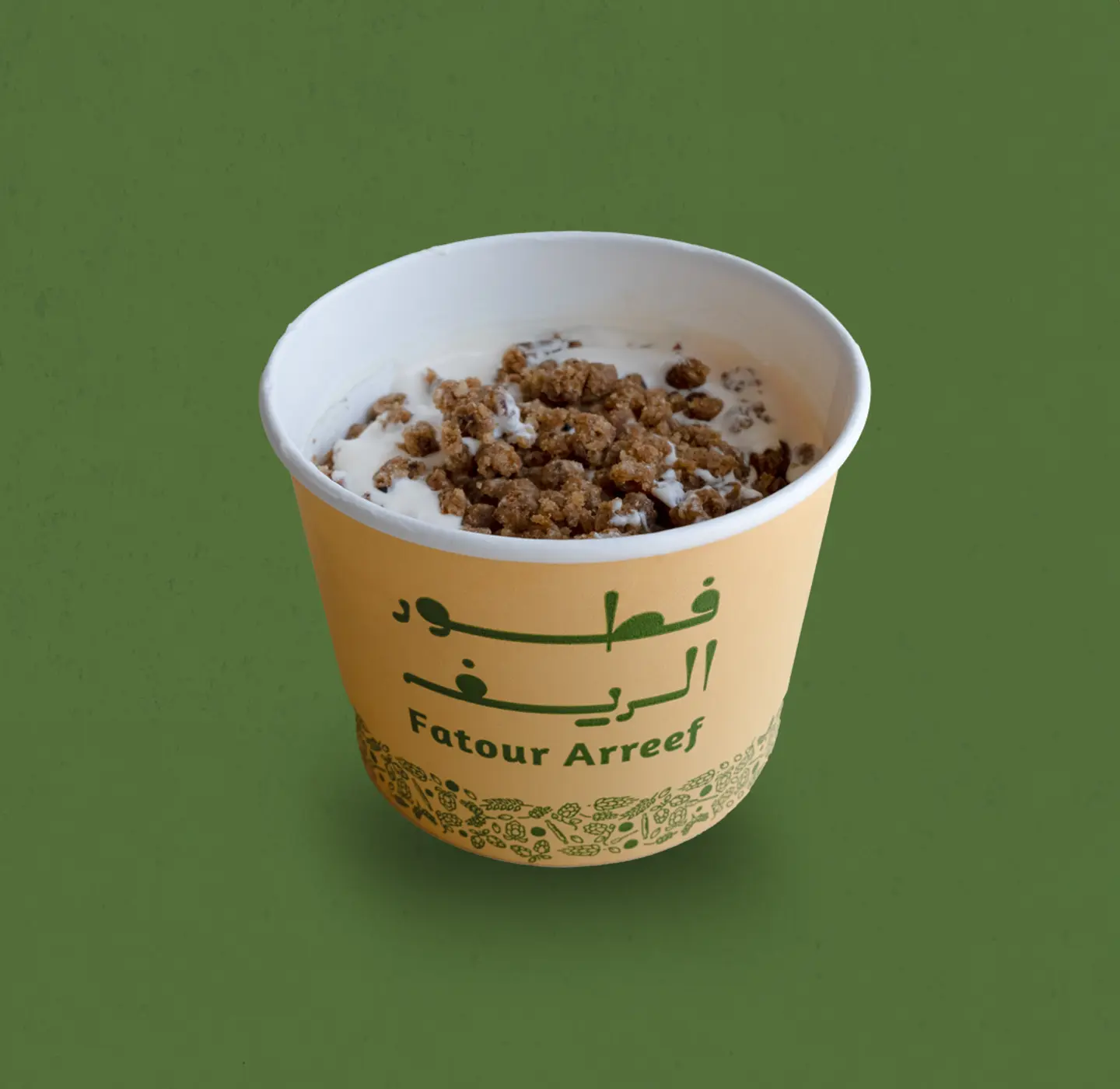 عريكة بالقشطة