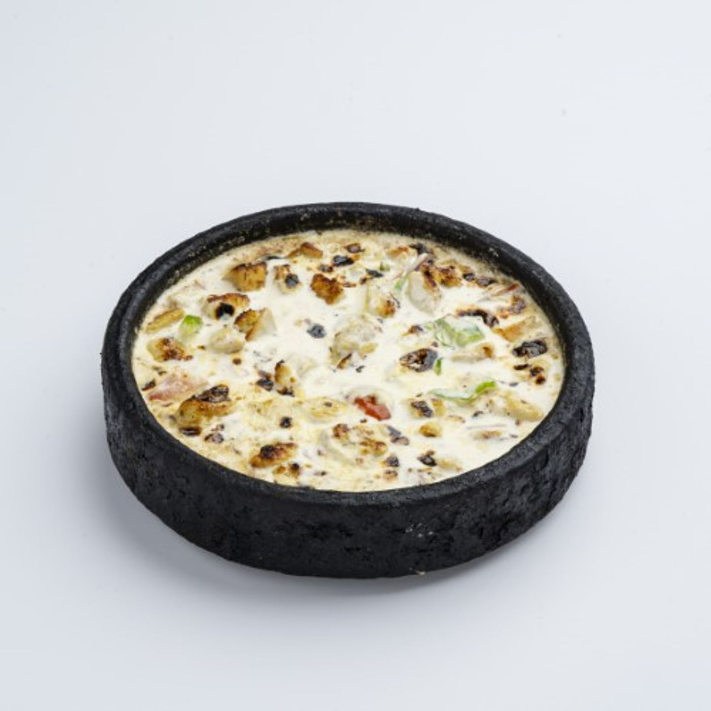 Chicken With Cream In Clay Pan