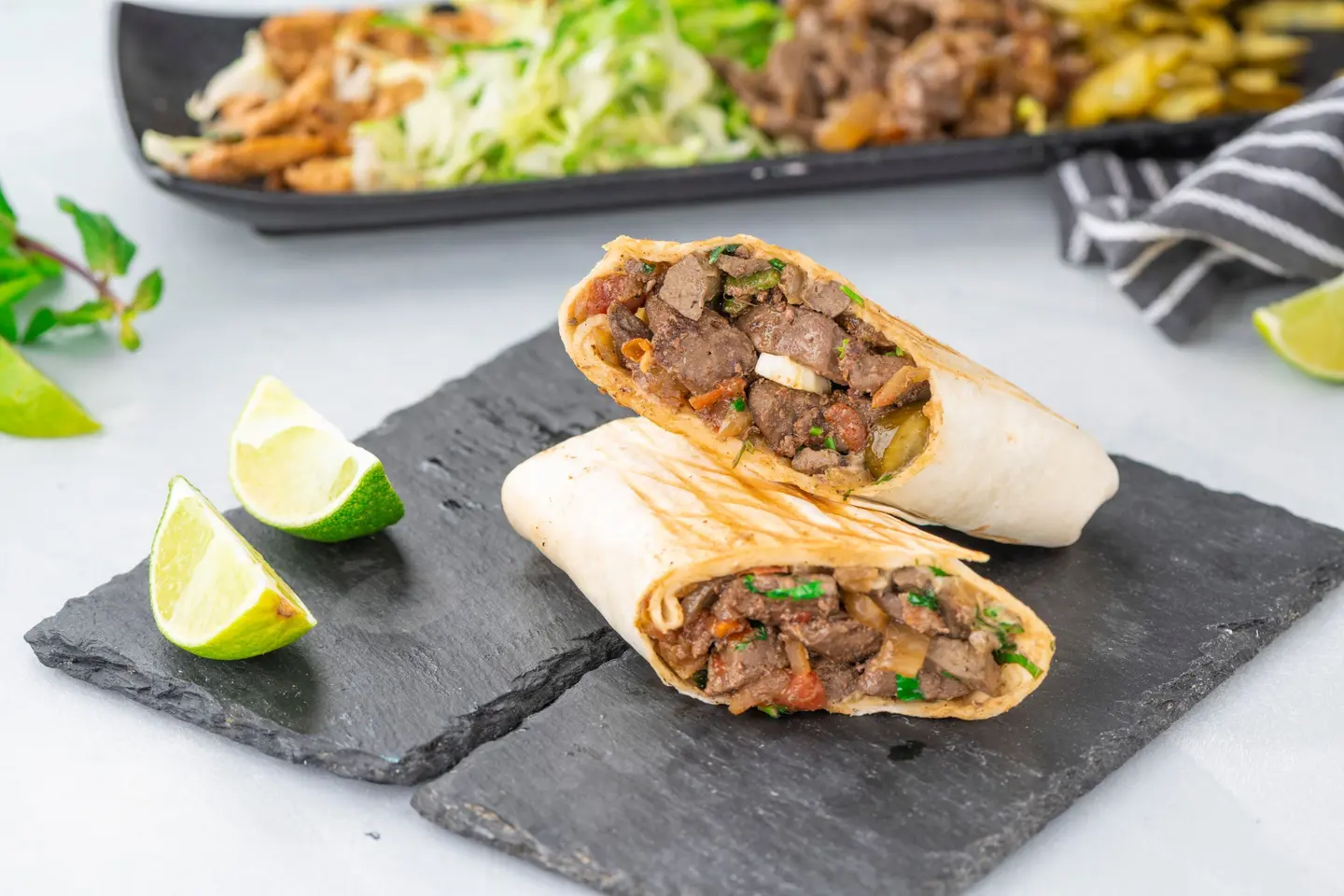 Liver Tortilla Roll