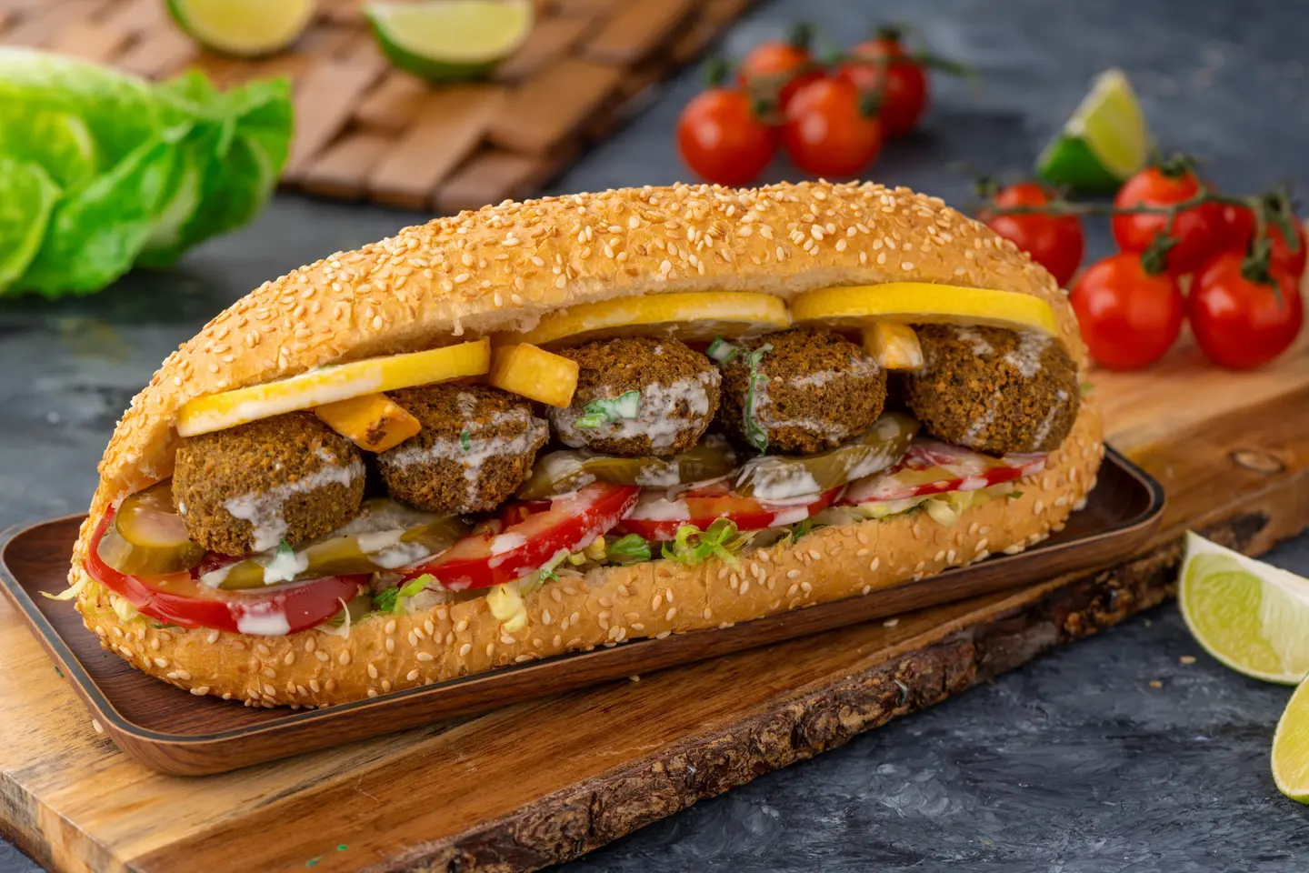 Super Regular Falafel Kaak