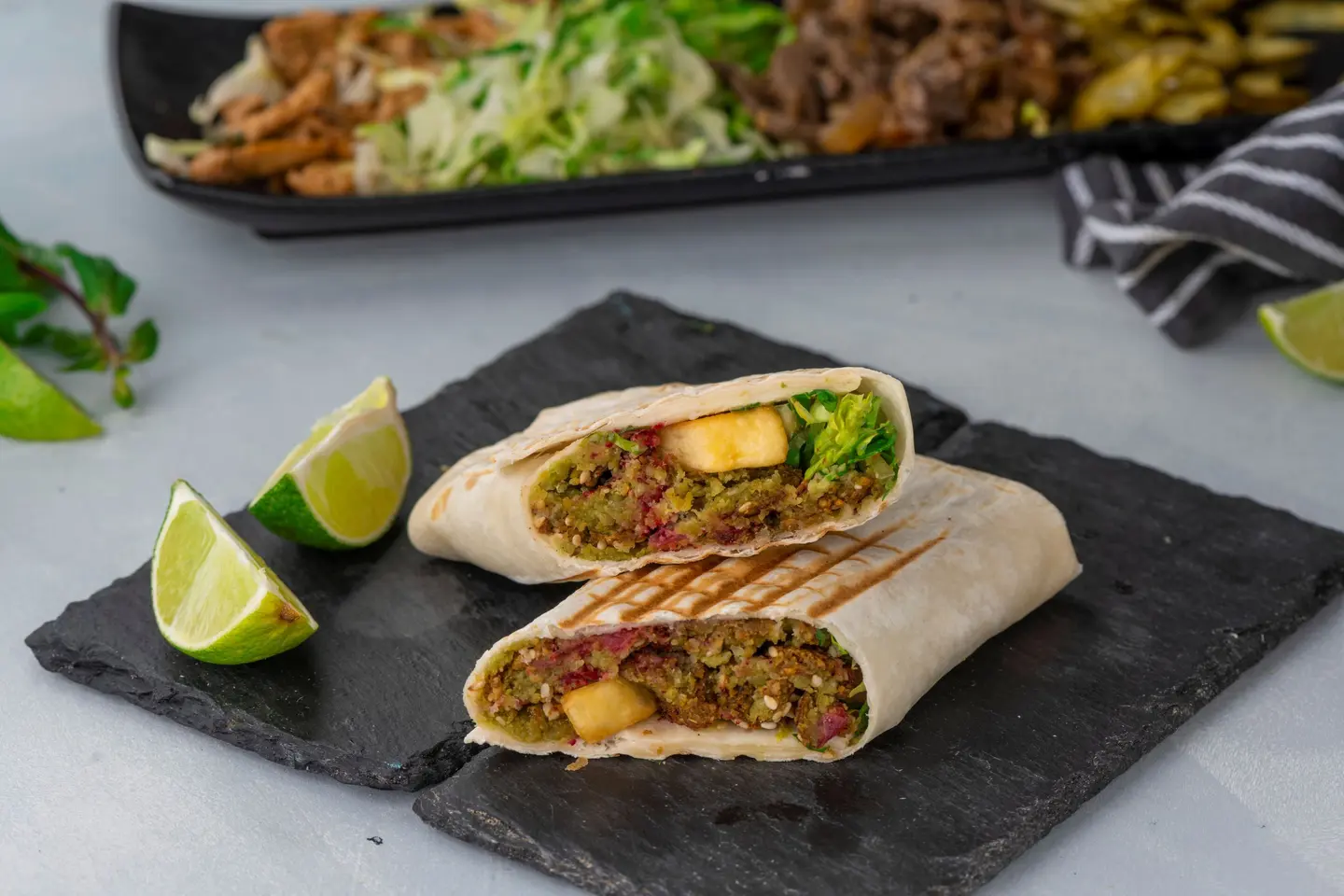 966 Stuffed Falafel Roll