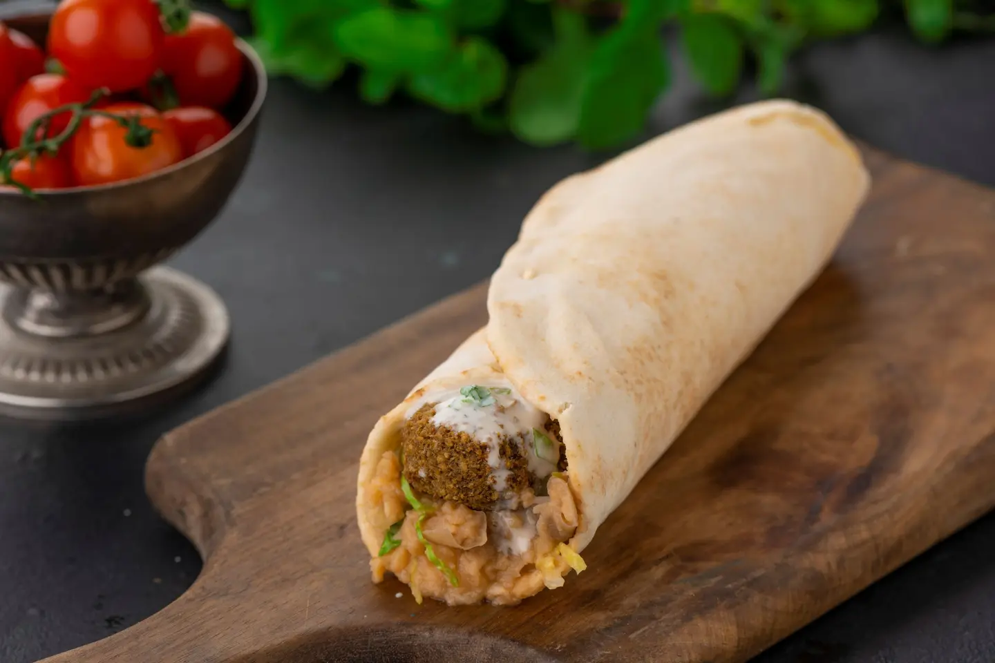 Foul & Falafel Sandwich